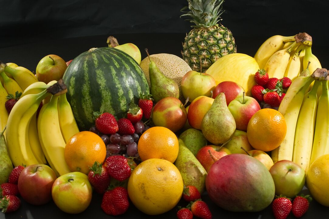 As froitas son portadoras de complexos vitamínicos