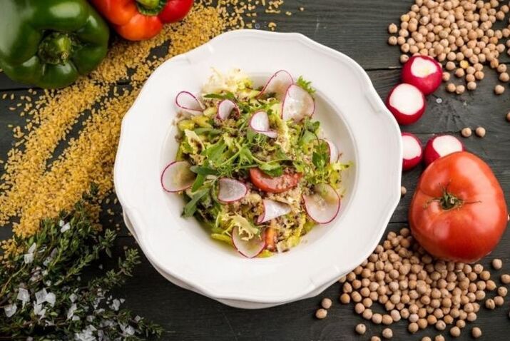 Ensalada saudable