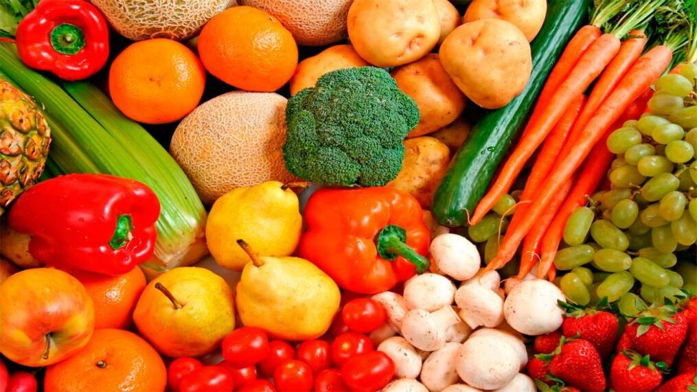 Froitas e verduras para a túa dieta favorita