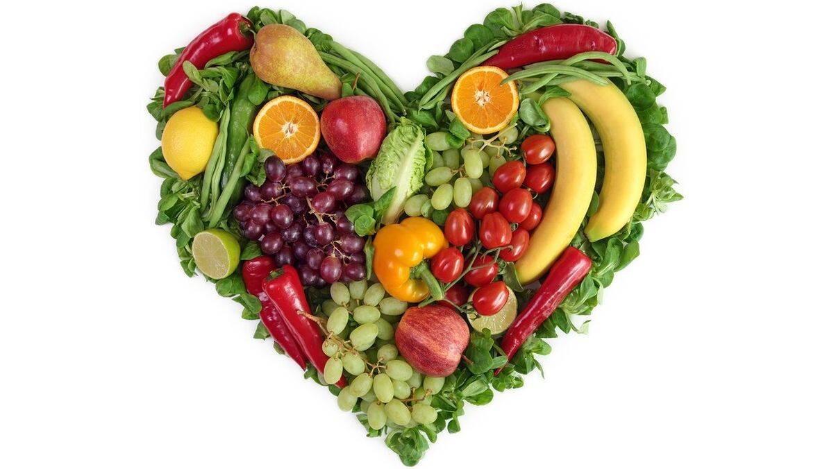 Froitas, verduras e verduras para a túa dieta favorita